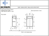 Тумба с раковиной ЭСТЕТ Mini 40 Подвесная