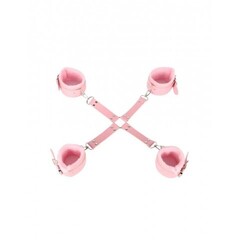 Фиксаторы розовые на руки и ноги SM Bondage Sex