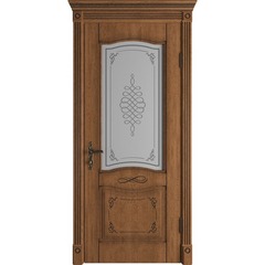 Купить Межкомнатная дверь экошпон Vesta Honey Classic PB остеклённая