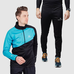 Утеплённый лыжный костюм Nordski Premium Base Blue-Black 22 мужской