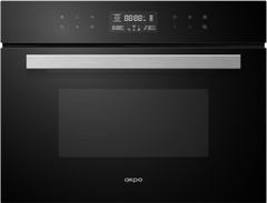 Духовой шкаф AKPO PEA 44M08 SSD02 BL, встраиваемый, электрический, с конвекцией и СВЧ