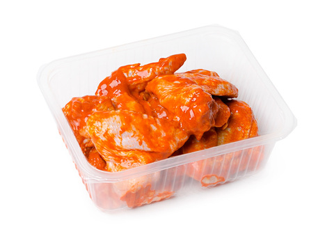 Крыло цыпленка бройлера в маринаде Курников~1.5кг