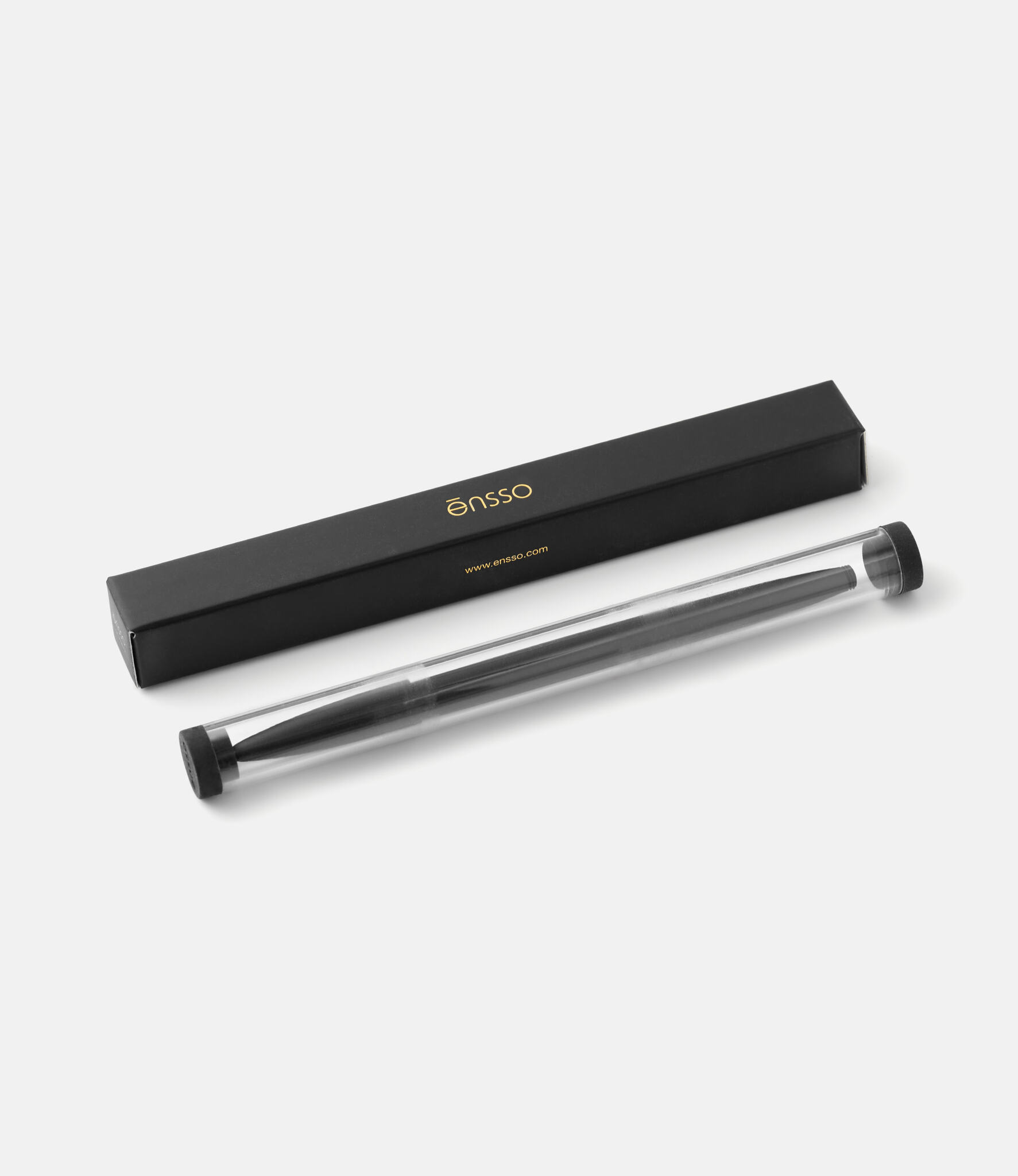 ARIA Ballpoint Pen For BiC - Black Aluminum