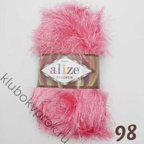 ALIZE DECOFUR 98, Розовый