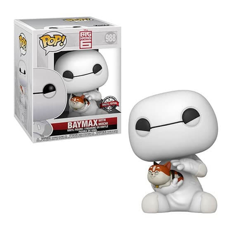 Funko POP! Disney. Big Hero 6: Super Sized Baymax with Mochi (Exc) (988)