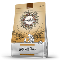 CRAFTIA HARMONA сухой корм для щенков миниатюрных и мелких пород из ягненка с перепелкой 640 г