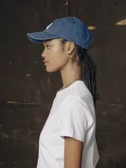 Бейсболка Alpha Industries Battlewash Cap Rep. Blue (Синяя)