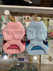 Wan talk свитер двойной вязки, снежинки, розовый и голубой, размер S и M