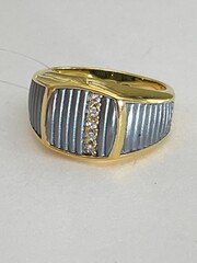 Печатка 338 ЧЗ (кольцо из серебра)