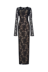 Платье макси из кружева