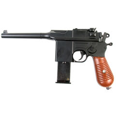 Cтрайкбольный пистолет Galaxy G.12 Mauser mini металлический, пружинный