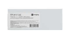 Тонер-картридж F+ imaging, голубой, 1 400 страниц, для Xerox моделей Phaser 6020/6022/6025/6027 (аналог 106R02760), FP-X6022C