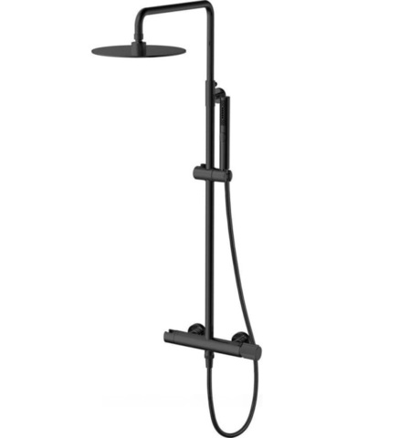 Allen Brau Liberty 5.33007-31 Душевая стойка черный матовый