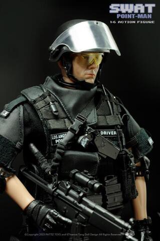Фигурка Наводчик Команда Спецназ масштаб 1/6 SWAT Point Man