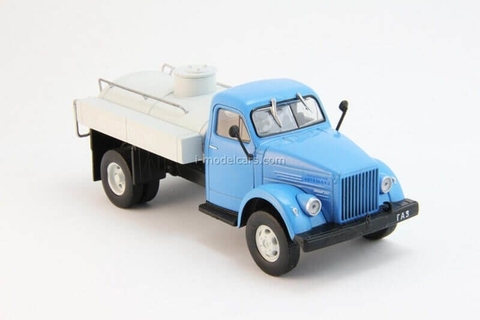 GAZ-51A fuel truck blue-gray 1:43 DeAgostini Auto Legends USSR Trucks #4