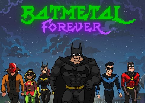 Открытка Batmetal 