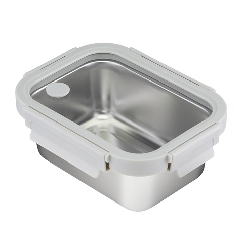 Ланч-бокс 800мл Smart Solutions серый