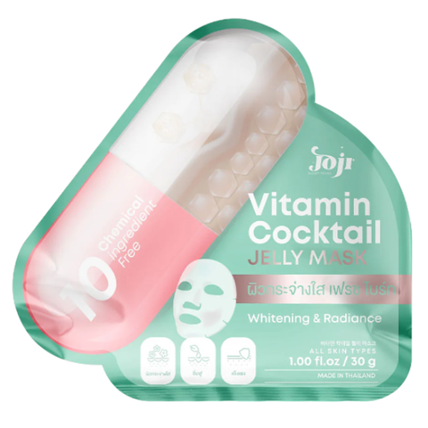 Тканевая маска-желе для лица Joji Vitamin Coctail Jelly Mask, 30 гр
