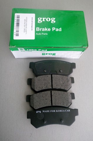КОЛОДКИ ЗАДНИЕ LACETTI, GENTRA 2007- ASIN, МАРКОН, GROG