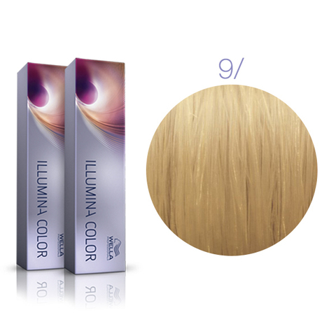 Wella Professional Illumina Color 9/ (Очень светлый блонд) - Стойкая крем-краска для волос
