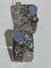 Индира (серьги из серебра)