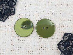 Пуговицы костюмные, d 2,5 см, зелёный