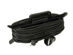 89-0-011 Удлинитель силовой на каркасе, 1 розетка, ПВС 2х0,75мм?, 6А, 1,3кВт, б/з, 10м (Very)