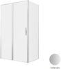 Allen Brau Priority 3.31032.BA + 3.31041.BA Душевой уголок, 120x80, цвет: нержавеющая сталь