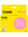 Картридж T2 IC-ET0486 для Epson Stylus Photo R200, R300, RX500, RX600, светло-пурпурный, с чипом