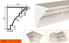 Фасадный карниз KB-200/7
