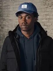Бейсболка Alpha Industries Battlewash Cap Rep. Blue (Синяя)
