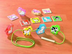 Развивающая игра "Веселые друзья" ((Цвет: нет, Разм.:210 x 200 x 50 mm))