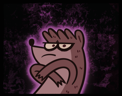 Обложка для студенческого билета Regular Show