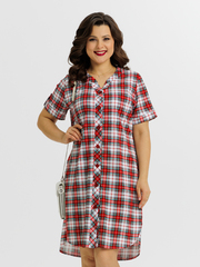 4630 Туника на пуговицах