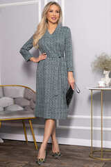 Платье с поясом Лаконичный стиль (мятное) П14518-19М LT Collection