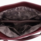 Сумка Саломея 281 гладкий бордо