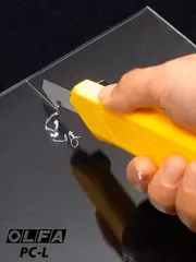 OLFA 13 мм, для пластика, усиленный резак (OL-PC-L)