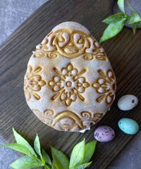 Штамп Яйцо пасхальное №4