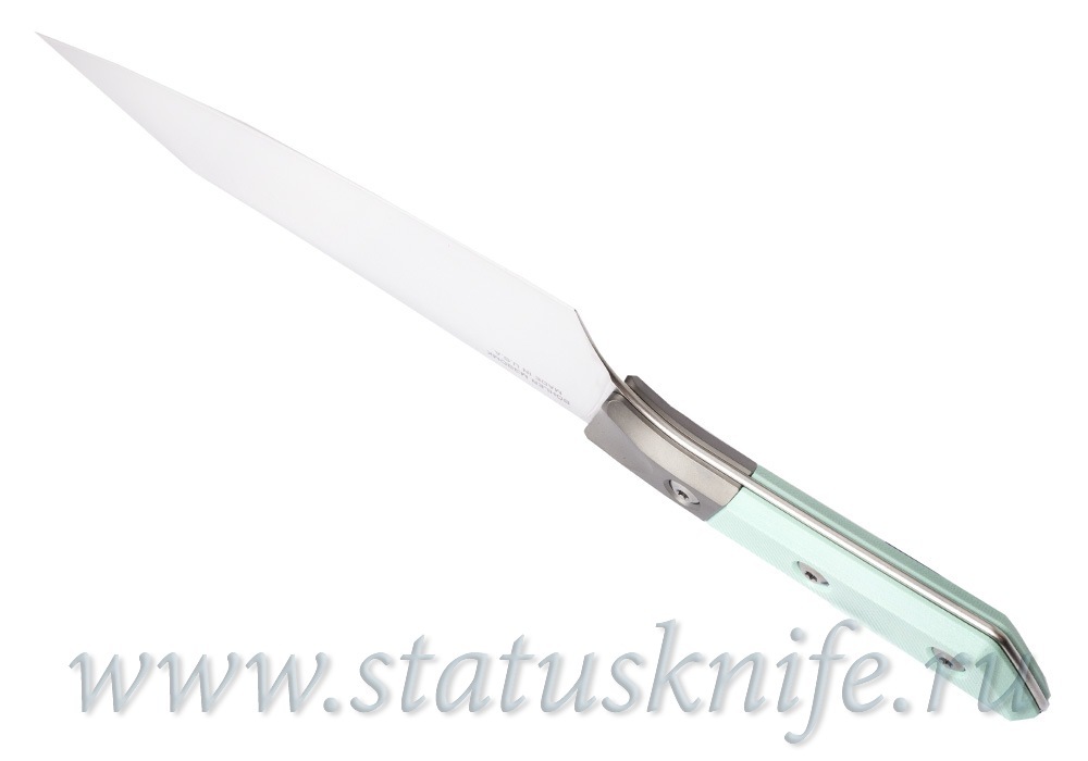 Нож Microtech Kitchen Chef Caribbean Blue 3000B-10CA Bolster