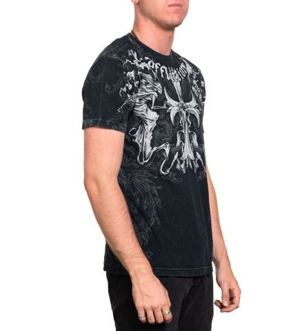 Affliction | Футболка мужская Jump Tee Black A25876 справа