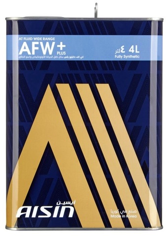 Жидкость для АКПП AISIN ATFMT4SB (AFW+ 4L) Korea