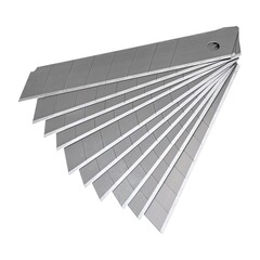 19-2-300 Лезвия сменные для резака,18 х 100 мм, 7 сегментов, HCS, 10 шт. (РемоКолор)