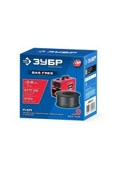 ЗУБР П-СП, d 0.8 мм, 1 кг, порошковая сварочная проволока (с флюсом), тип E71T-GS, Профессионал (40080-0.8-1)