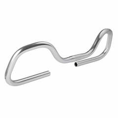 Руль ZOOM MTB-A4-181 590х22,2х25,4 мм алюм.,мультипозиц. "бабочка", серебро (5-403708)