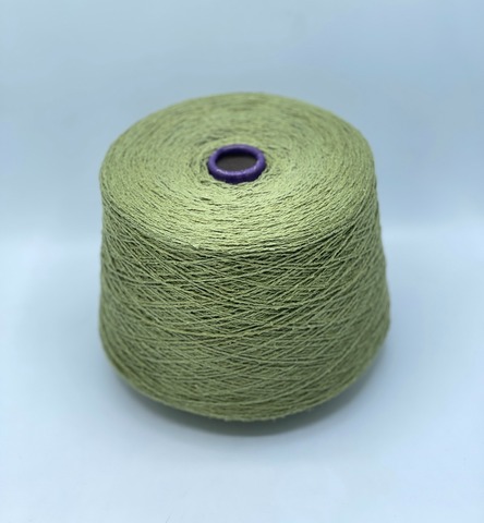 Filati Vinezia, Seta bourette, 2/900 450м. 100% Буретный шелк, Зеленый, 37520