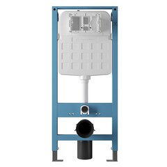 Aqueduto AQDS345T AQD комплект: TECNICA Novo Система инсталляции для подвесного унитаза, RETANGULO Панель смыва, хром, CONE Tornado Унитаз подвесной 525*360 безободковый, Tornado, сиденье с микролифтом, белый глянцевый фото