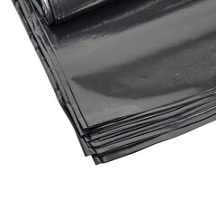 Мешки для мусора особо прочные, ПВД, 240л, 10шт, 45мкм, черные (Россия) 61-1-240