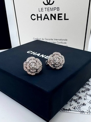 Серьги CHANEL CAMELIA качество VGOLD