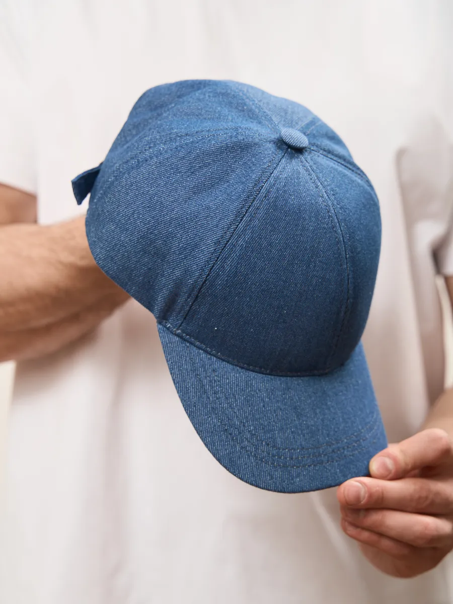 Кепка летняя джинсовая