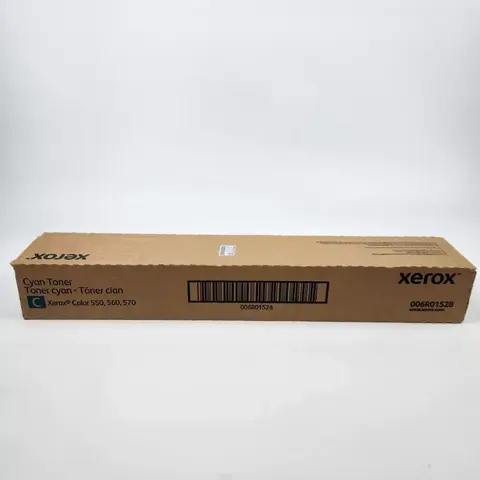 Тонер картридж 006R01528 / 006R01532 голубой для Xerox Color 550, 560. Оригинал, регион USA